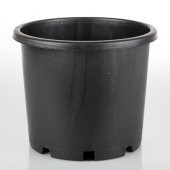 (10 ADET) 1,5 lt SİYAH  ÇİÇEK ÇOĞALTMA SAKSISI SERT  KALİTELİ - 2