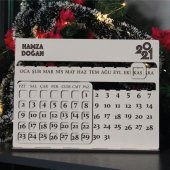Masa Üstü Kişiye Özel Takvim - 1