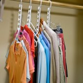 Dolap İçi Elbise Düzenleyici Askı Sihirbazı Organizer Aparat - 1