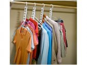 Dolap İçi Elbise Düzenleyici Askı Sihirbazı Organizer Aparat - 3