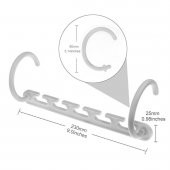 Dolap İçi Elbise Düzenleyici Askı Sihirbazı Organizer Aparat - 5