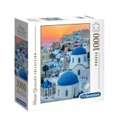97633 Clementoni Santorini 1000 Parça Puzzle / +14 yaş - 1
