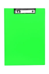 Liz Kapaklı Sekreterlik Suni Deri A4 Fosforlu Yeşil 803F - 1