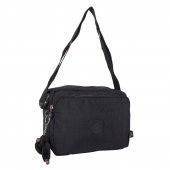 Bagacar Urban 3025 Klınkır Çapraz Omuz Çantası Siyah - 1