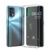 KNY Realme 7 Pro Kılıf Ultra İnce Şeffaf Silikon Şeffaf - 3
