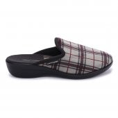 Ceyo Ramona -9 Günlük Kışlık Anatomik Ev İçi Kadın Süet Terlik Gri - 7