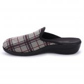 Ceyo Ramona -9 Günlük Kışlık Anatomik Ev İçi Kadın Süet Terlik Gri - 9