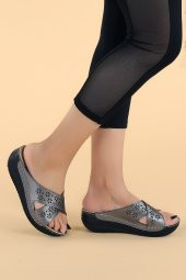 Muya 98800-3380 Günlük Anatomik Bayan Terlik Platin - 3