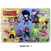 Brawl Stars Heros 3lü Figür Seti - 3