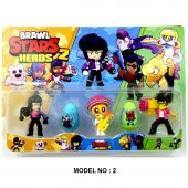 Brawl Stars Heros 3lü Figür Seti - 4