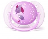 Philips Avent Ultra Soft 2li Silikon Emzik Kız Desenli 0-6 Ay - 1