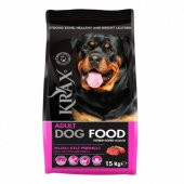 KRAX KUZU ETLİ PİRİNÇLİ YETİŞKİN KÖPEK MAMASI 15 KG - 1