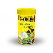 Artakua Spirulina Garlic 100 ML Sarımsaklı Balık Yemi 1,7 MM - 1