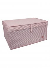 Kapaklı Organizer Mega Plus Kutu - Çok Amaçlı(Çamaşır-Saklama-Düzenleme vb.) Hurç, Kutu 70x40x30 - Mega Plus Boy Hurç/Kutu - Pembe - 1