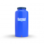 200 Litre Polietilen Dikey Su Deposu - Mavi - 1