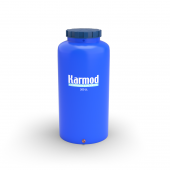 200 Litre Polietilen Dikey Su Deposu - Mavi - 3