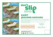 Kaymaz Kaydırmaz Kağıt Şezlong Havlusu 4'lü - 1