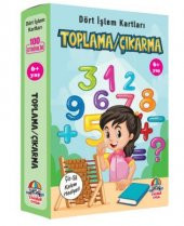 Dört İşlem Kartları 6+ Yaş Toplama Çıkarma Yağmur Çocuk Yayınları - 1