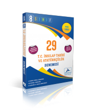 8. Sınıf T.C. İnkılap Tarihi ve Atatürkçülük 29 Denemesi Prf Paraf Yayınları - 1