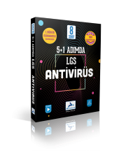 8. Sınıf LGS 1. Dönem 5 + 1 Adımda Antivirüs Deneme PRF Paraf Yayınları - 1