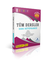 8. Sınıf Tüm Dersler Soru Kütüphanesi Çek Kopar PRF Paraf Yayınları - 1