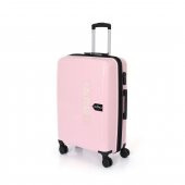 Hotowa Gold PP Valiz 8008 Pembe Valiz Seti - 3