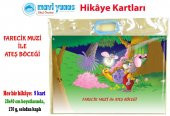 Farecik Muzi ile Ateş Böceği Hikaye Kartı (3-4-5 Yaş) - Mavi Yunus Yayınları - 1