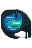 Dymo Letratag Plastik Etiket Şerit Yeşil 59425 (12MM X 4 METRE) thumbnail 2