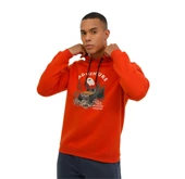 Lumberjack Wıld 17CG575 Kiremit Kapşonlu Sweat thumbnail 1