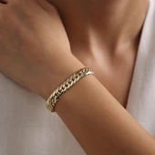 Sıkı Gurmet Altın Bileklik 8 mm - 2