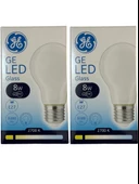 General Electric 8W 2700K (Sarı Işık) E27 Duylu Led Cam Ampul (2 Adet) thumbnail 1