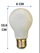 General Electric 8W 2700K (Sarı Işık) E27 Duylu Led Cam Ampul (8 Adet) thumbnail 3