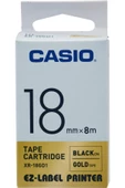 NEVADA Xr-18gd1 (gold/black) Etiket Yazıcısı Kartuşu Altın Renk Üstüne Siyah Baskı - 2