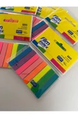 KRAF Film Index Şeffaf Plastik Ayraç 8 Renk X 25 Sayfa 8845 5'li Set - 3