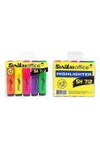 Scrikss Office Fosforlu Kalem 5 Renk Sh-712 - 1
