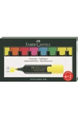 Faber Castell Fosforlu Kalem 8li Set - Mat Gövde - 1