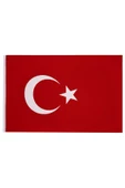Buket Türk Bayrağı 50x75 Cm Özel Alpaka Kumaş Bayrak (BKT-104) - 1
