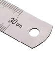 KRAF Çelik Cetvel 30 Cm Inch Ölçülü 530g - 1