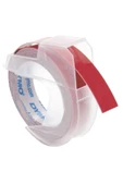 Dymo Kabartma Şerit 9mmx3m Kırmızı S0898150 - 10'lu Paket - 1