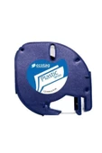 Dymo Letratag Şerit Plastik 12mmx4 Mt Beyaz 91201 - 1