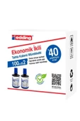 Edding Tahta Kalemi Mürekkebi Mavi 100 Ml 2 Li Lm1199k203 - 1