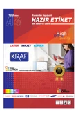 KRAF Laser Etiket Kf-2000 210 X 297 Mm - 1