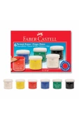 Faber Castell Faber 6 Renk Parmak Boyası Şişe 160402 - 1
