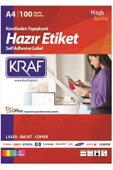 KRAF Laser Etiket Kf-2000 210 X 297 Mm - 3