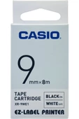 Casio Xr-9we1 (we/bk) Etiket Yazıcısı Kartuşu Beyaz Renk Üstüne Siyah Baskı thumbnail 2