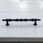 Nilay Siyah Metal Kulp 128 mm - 12.8 cm Mobilya Çekmece Mutfak Dolabı Dolap Kulpları Kulbu Kulpu thumbnail 5