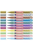 Edding 751 Parlak Boya Kalemi 1-2mm Yuvarlak Uç Beyaz - 2