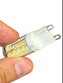 Heka 5W (35W) 3000K (Gün Işığı) G9 Duylu Dim Edilebilir Led Kapsül Ampul (4 Adet) - 5