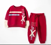 Baskılı Erkek Çocuk Eşofman MNK3113 thumbnail 14