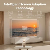 Yaber T2 1080P Projektör - WiFi 6 ve Bluetooth [JBL 2 Ses, 8W Hoparlör ve Dahili Pil] - 4
